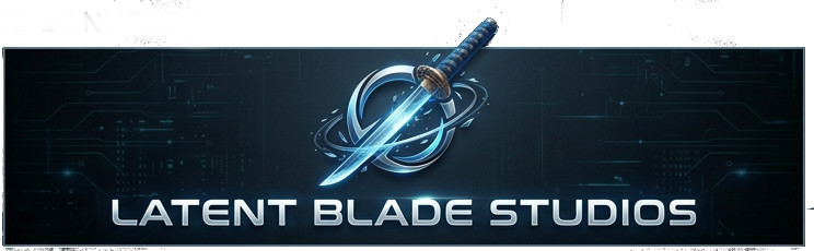 Latent Blade Logo Footer